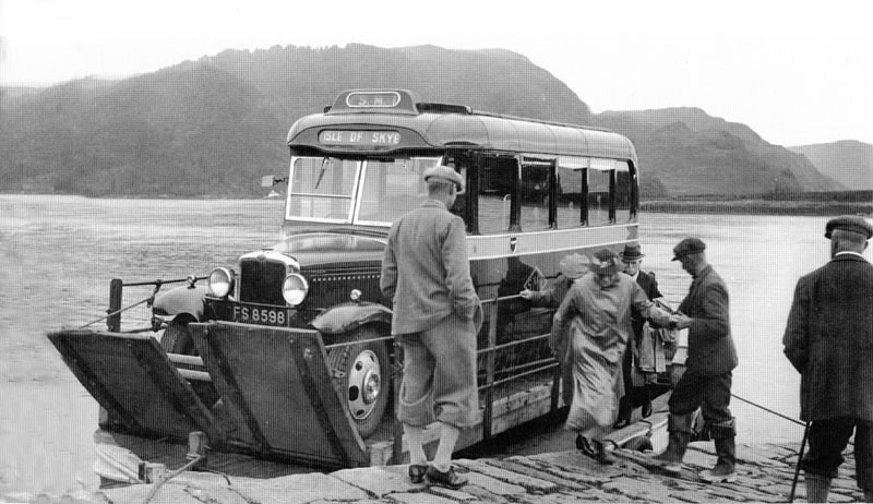 1934 - Aird ferry on Dornie side