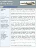 KLHS Newsletter Issue 6 - October 2012